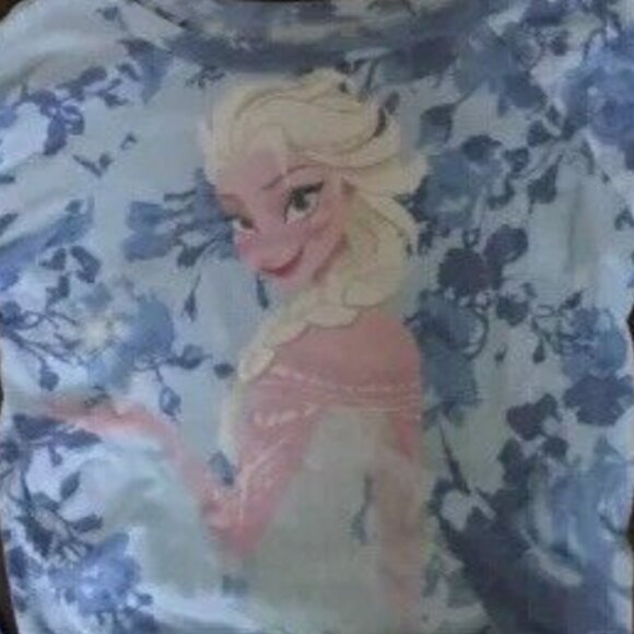 Brand New Women's Disney Frozen Elsa Long Sleeve Shirt Top - Picture 7 of 9